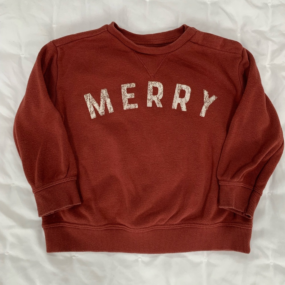 Little Co. Merry Sweatshirt